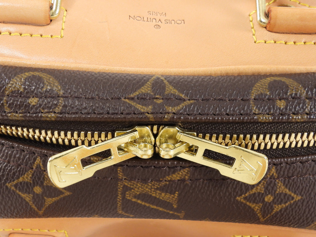 Louis Vuitton Brown Monogram Excursion Shoe Bag