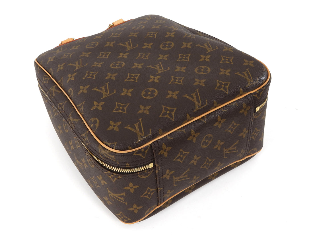 Louis Vuitton Brown Monogram Excursion Shoe Bag