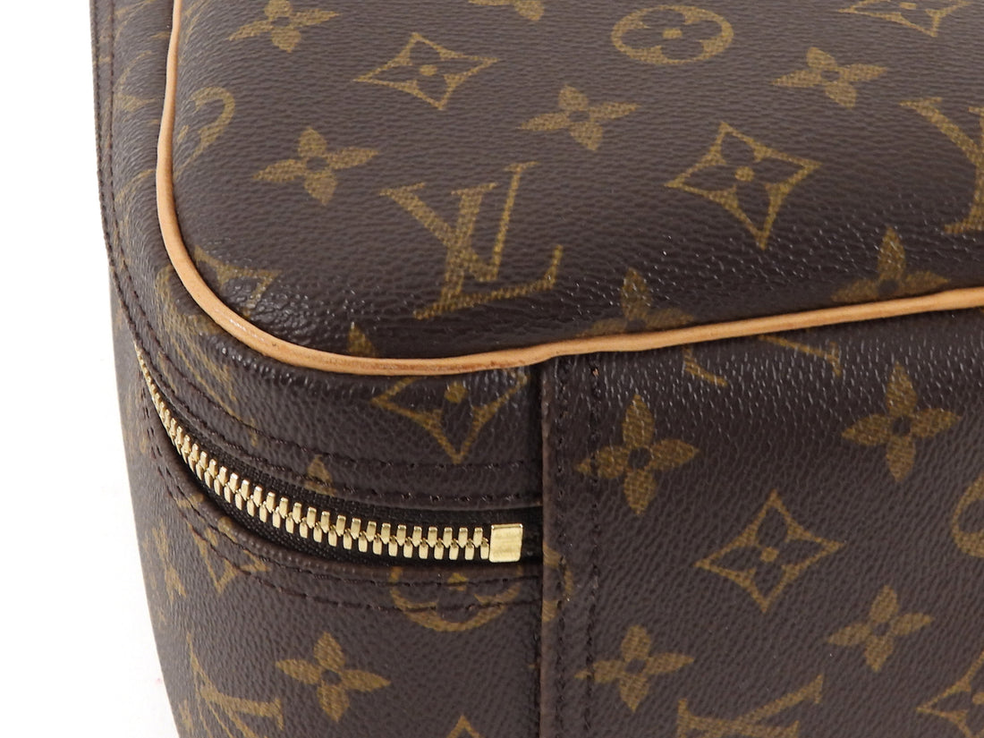 Louis Vuitton Brown Monogram Excursion Shoe Bag