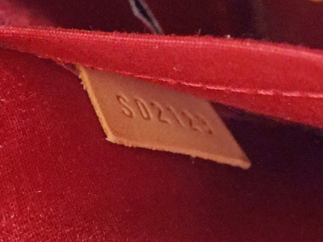 Louis Vuitton Red Vernis Monogram Patent Leather Alma BB