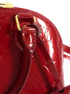 Louis Vuitton Red Vernis Monogram Patent Leather Alma BB