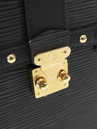 Louis Vuitton Black Epi Leather Vertical Trunk Small Pochette Bag