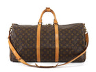 Louis Vuitton Brown Monogram Keepall Bandouliere 55 Duffle Bag