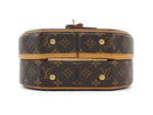 Louis Vuitton Brown Monogram Petite Boite Chapeau Box Bag