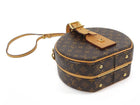 Louis Vuitton Brown Monogram Petite Boite Chapeau Box Bag