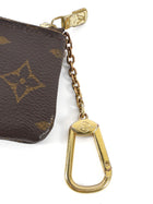 Louis Vuitton Brown LV Monogram Coated Canvas Key Pouch