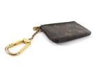 Louis Vuitton Brown LV Monogram Coated Canvas Key Pouch