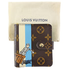 Louis Vuitton 2006 Monogram Coated Canvas Groom Compact Wallet