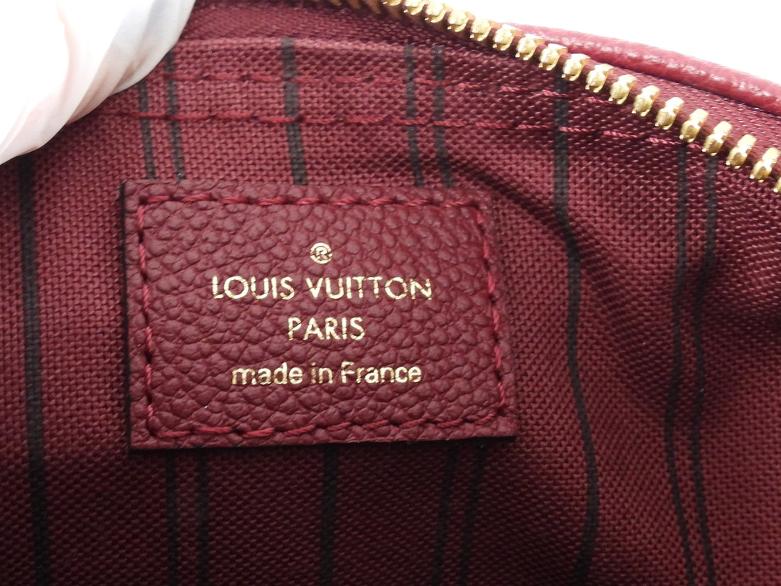 Louis Vuitton Raisin Monogram Empreinte Speedy Bandouliere 20