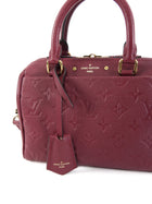Louis Vuitton Raisin Monogram Empreinte Speedy Bandouliere 20