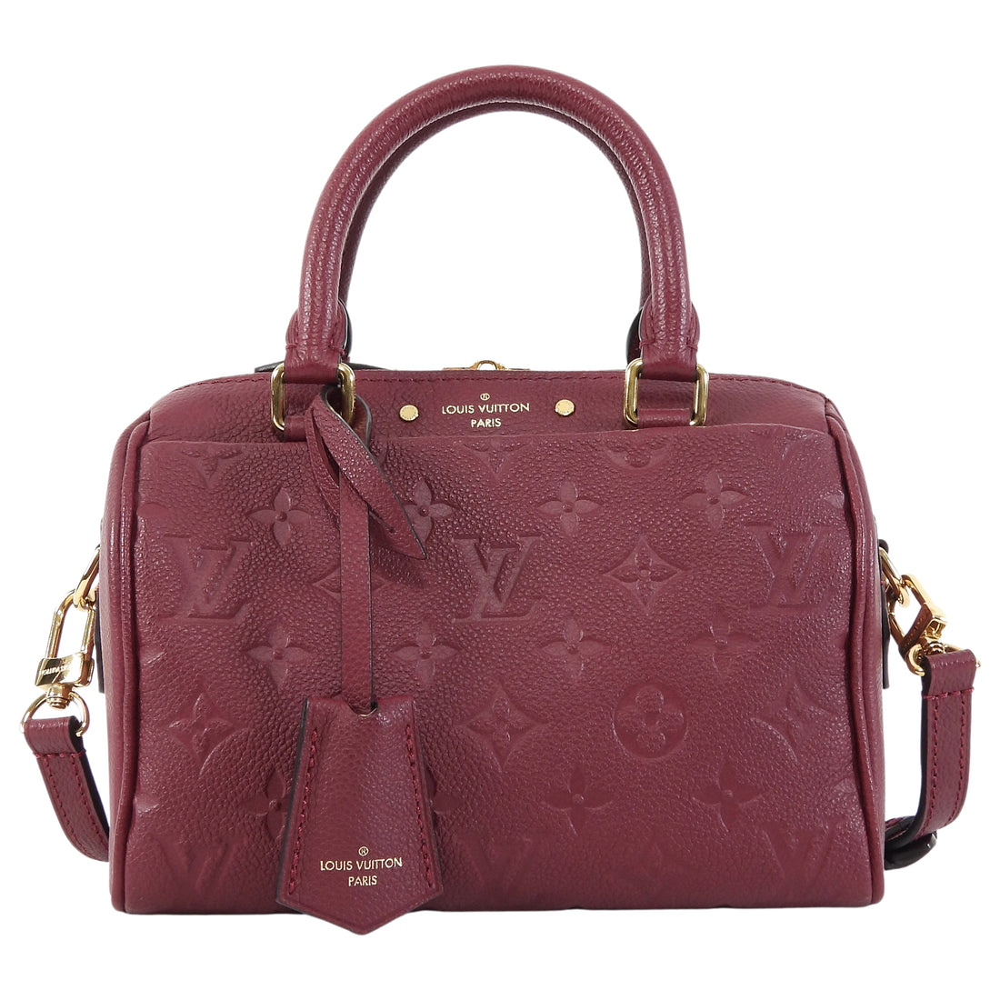 Louis Vuitton Raisin Monogram Empreinte Speedy Bandouliere 20