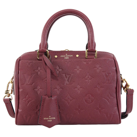 Louis Vuitton Raisin Monogram Empreinte Speedy Bandouliere 20