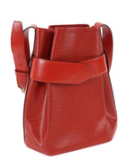 Louis Vuitton Red Epi Leather Sac D'Epaule Shoulder Bag