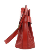 Louis Vuitton Red Epi Leather Sac D'Epaule Shoulder Bag
