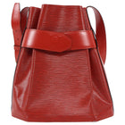 Louis Vuitton Red Epi Leather Sac D'Epaule Shoulder Bag