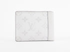 Louis Vuitton White Taigarama Monogram Multiple Bifold Wallet