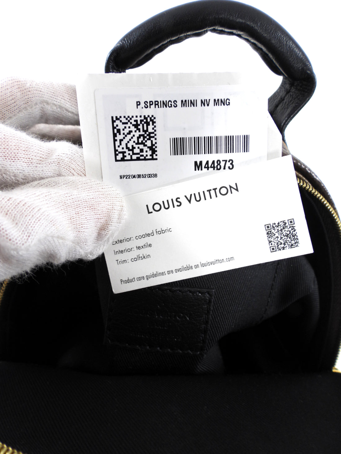 Louis Vuitton Monogram Canvas Palm Springs Mini Backpack