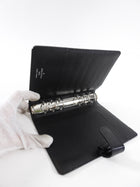 Louis Vuitton Black Epi Leather Medium Ring Agenda Cover