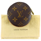 Louis Vuitton Monogram Coated Canvas Round Coin Pouch