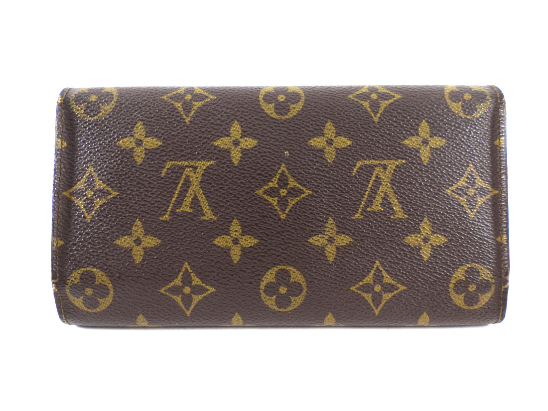 Louis Vuitton Vintage Monogram Trifold International Wallet