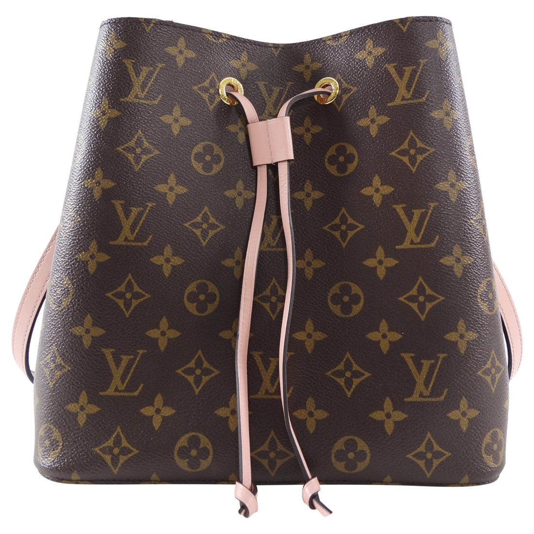 Louis Vuitton Monogram Canvas Neo Noe MM Rose Poudre Drawstring Bag