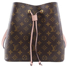 Louis Vuitton Monogram Canvas Neo Noe MM Rose Poudre Drawstring Bag