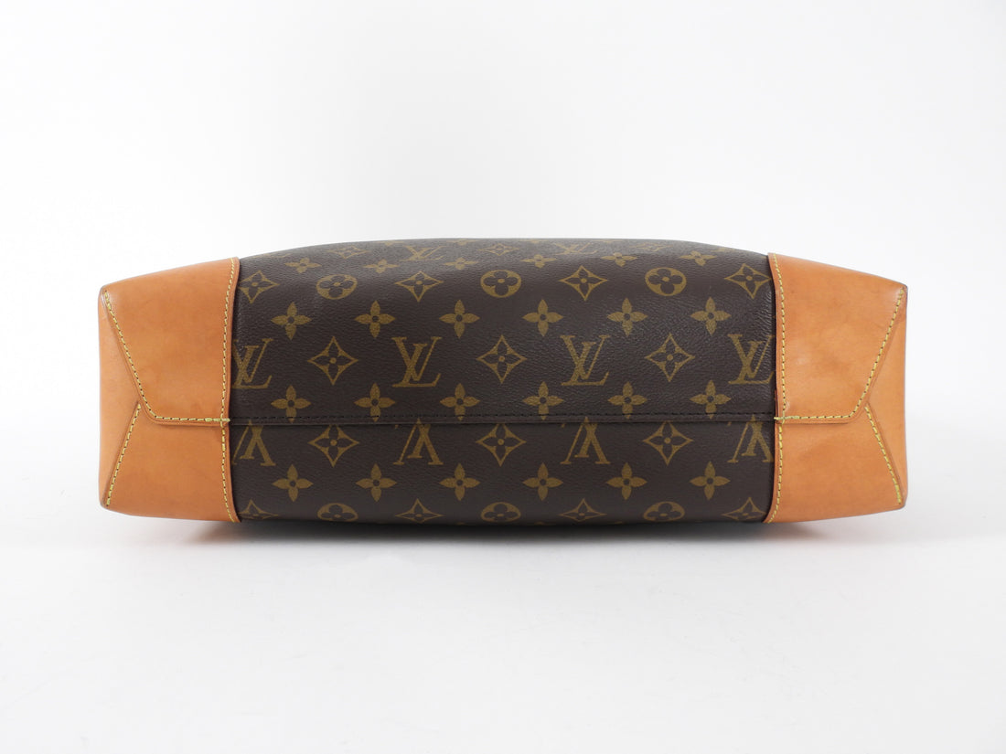 Louis Vuitton Monogram Coated Canvas Berri MM Hobo Bag