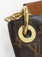 Louis Vuitton Monogram Coated Canvas Berri MM Hobo Bag