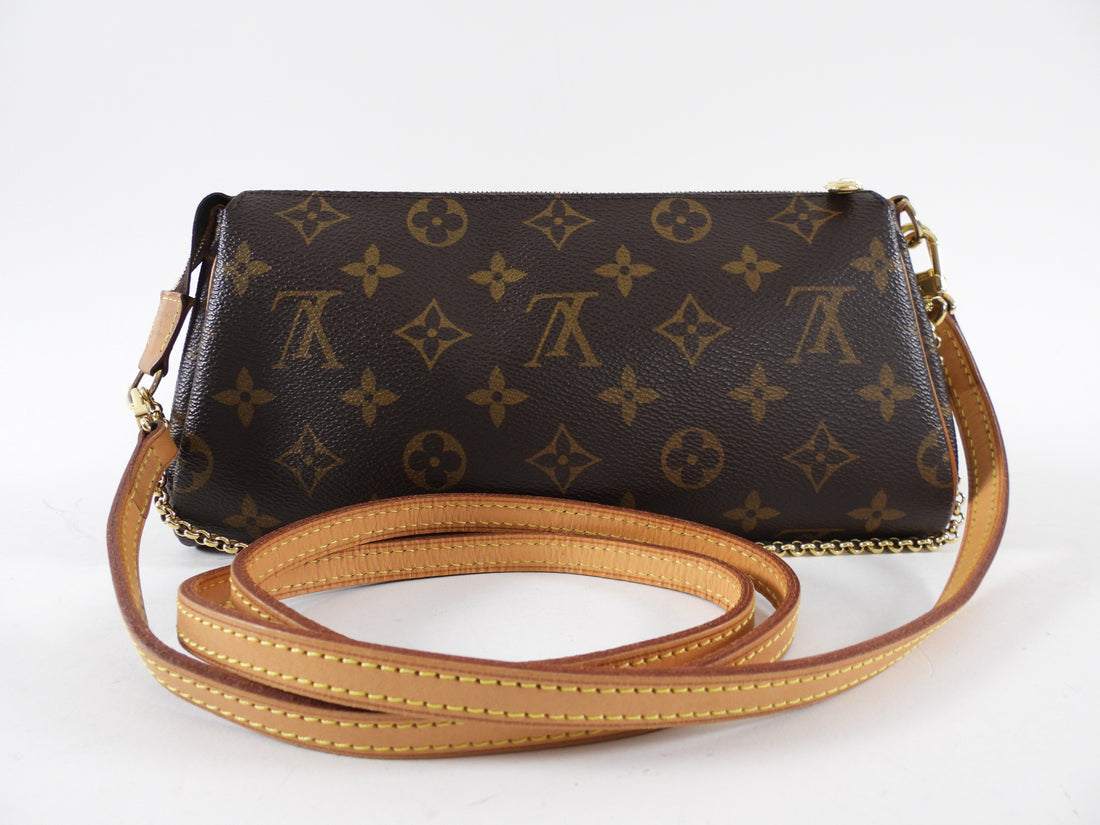 Louis Vuitton Monogram Canvas Eva Chain 2-Way Strap Pochette Bag