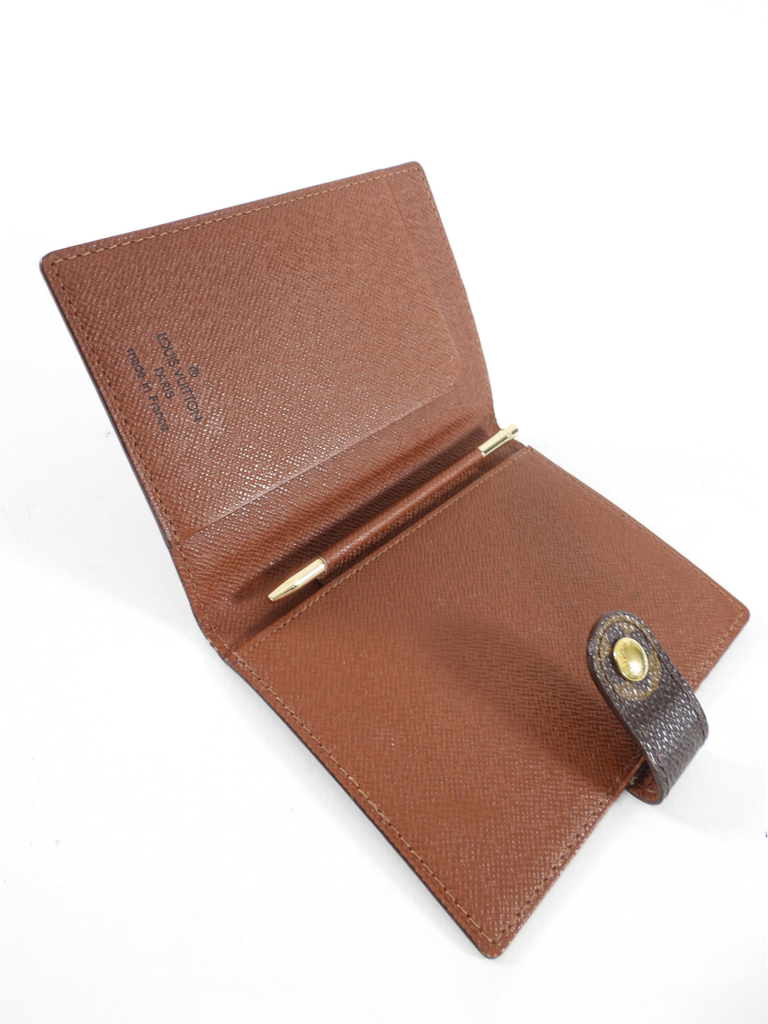 Louis Vuitton Monogram Canvas Bifold Mini Notebook Cover