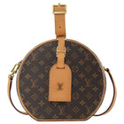 Louis Vuitton Brown Monogram Petite Boite Chapeau Box Bag