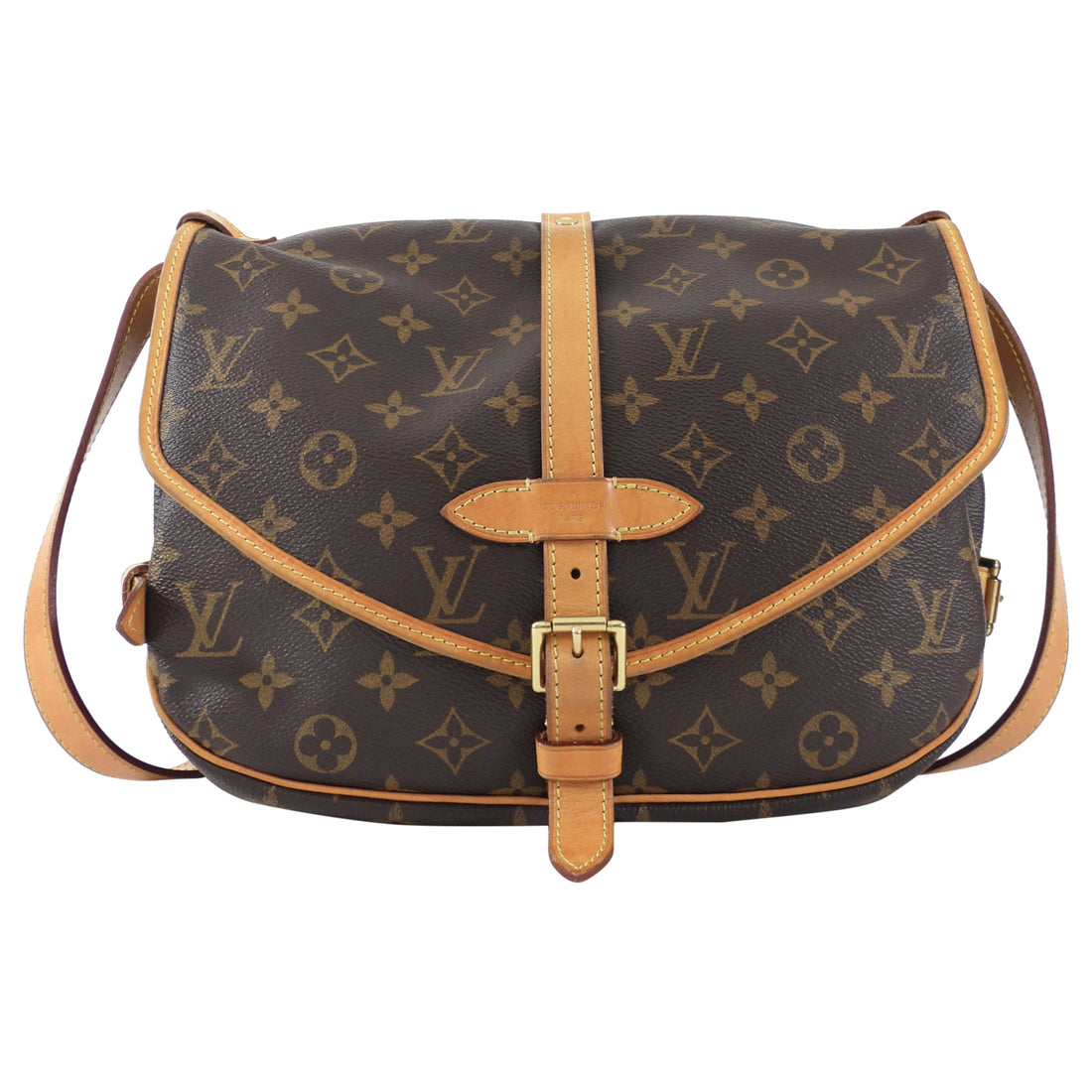 Louis Vuitton Monogram Canvas Saumur 30 Messenger Bag