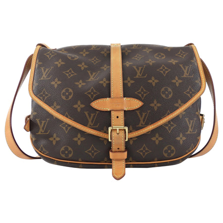 Louis Vuitton Monogram Canvas Saumur 30 Messenger Bag