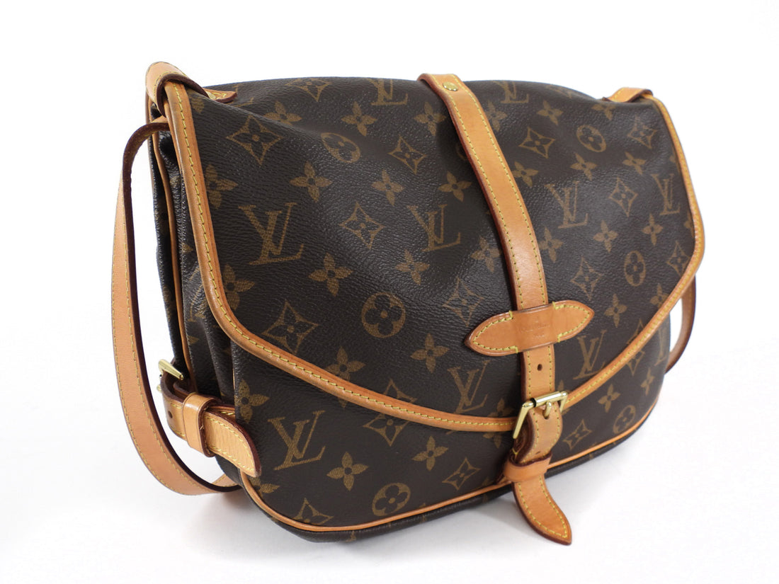 Louis Vuitton Monogram Canvas Saumur 30 Messenger Bag