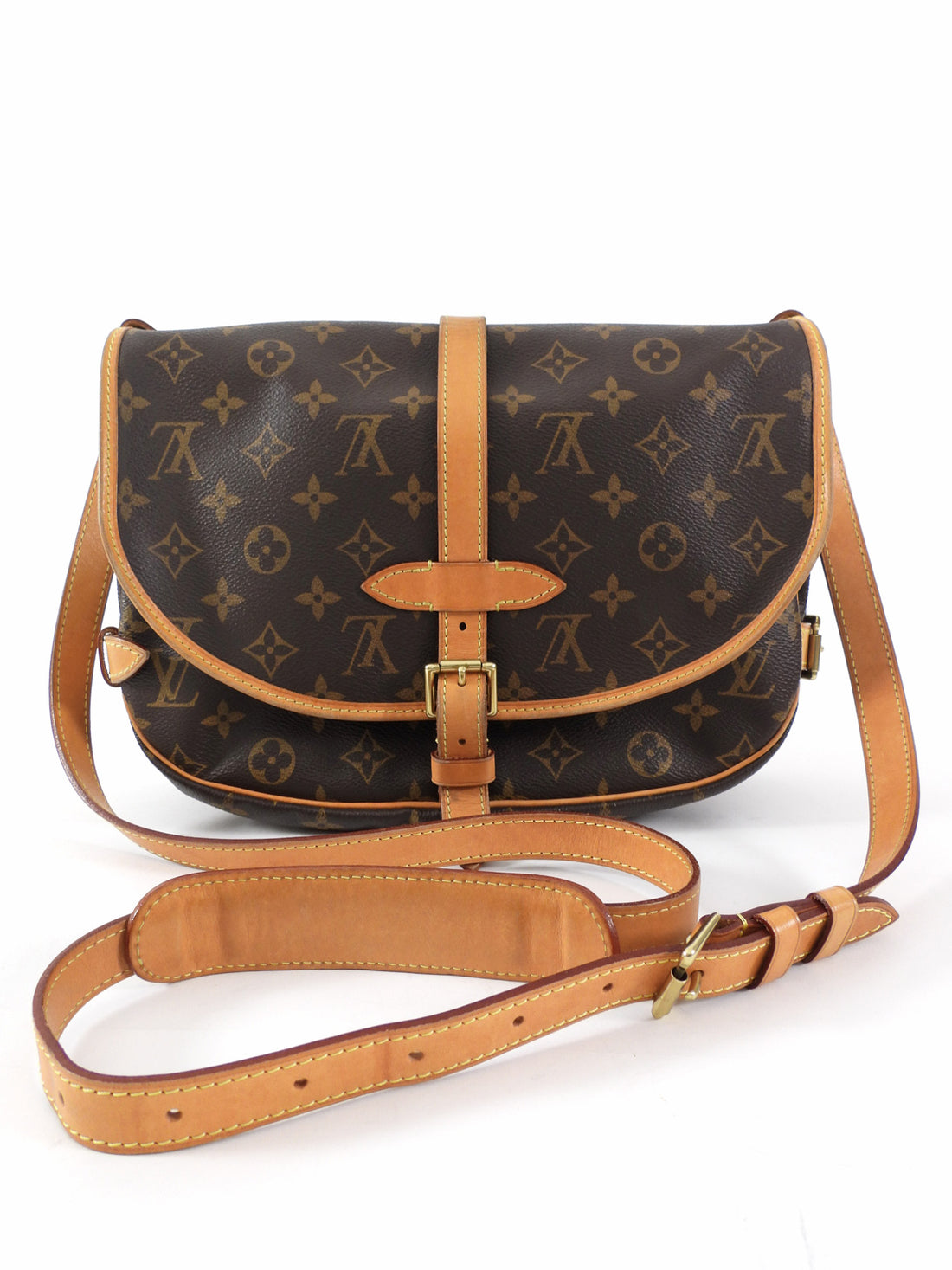 Louis Vuitton Monogram Canvas Saumur 30 Messenger Bag