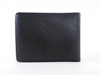 Louis Vuitton Black Taiga Leather Bifold Slim Wallet