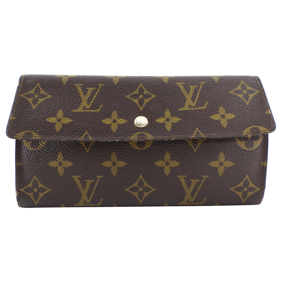 Louis Vuitton Vintage Monogram Trifold International Wallet