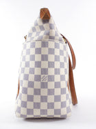 Louis Vuitton Damier Azur Totally MM Zip Tote Bag