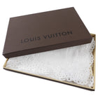 Louis Vuitton White Cotton Broderie Anglaise Pareo Shawl