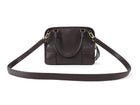 Loewe Dark Brown Amazona 180 Small Leather Top Handle Bag