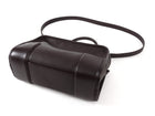 Loewe Dark Brown Amazona 180 Small Leather Top Handle Bag