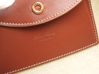 Loro Piana Cognac Brown Extra L27 Calfskin Top Handle Bag