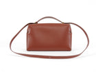 Loro Piana Cognac Brown Extra L27 Calfskin Top Handle Bag
