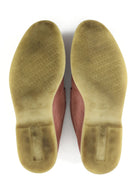 Loro Piana Pink Suede Summer Walk Loafers - 37