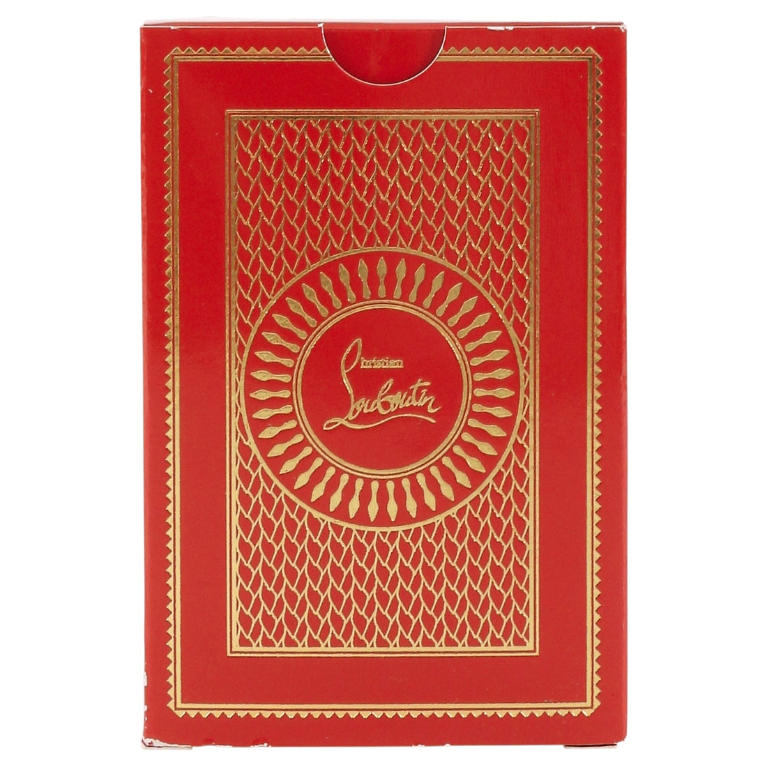 Christian Louboutin Red Limited Edition Shoes Art Playing Cards