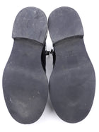Louis Vuitton Black Glazed Calfskin Midtown Ankle Boot - 36