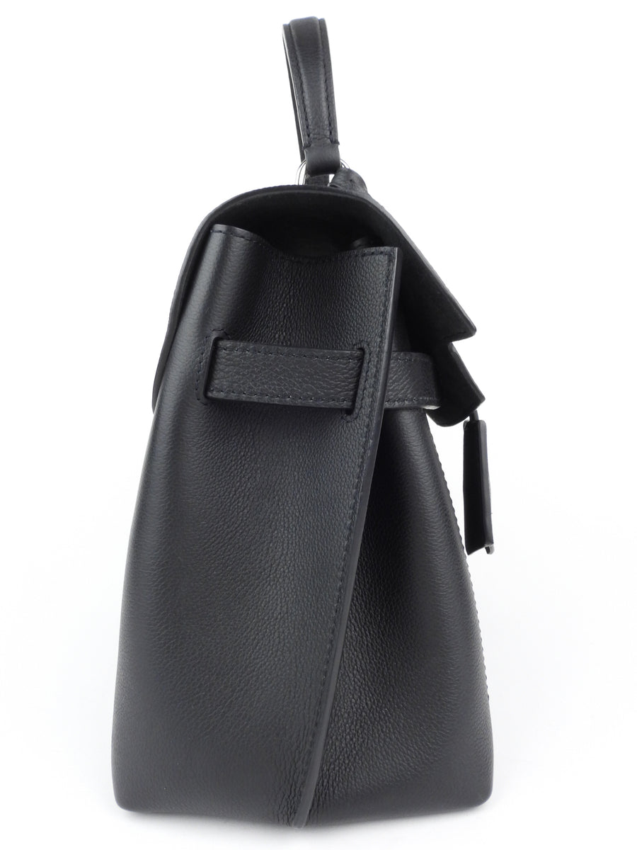 Lockme leather handbag Louis Vuitton Black in Leather - 24002615