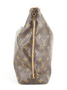 Louis Vuitton Brown Monogram Coated Canvas Sully PM Shoulder Hobo Bag