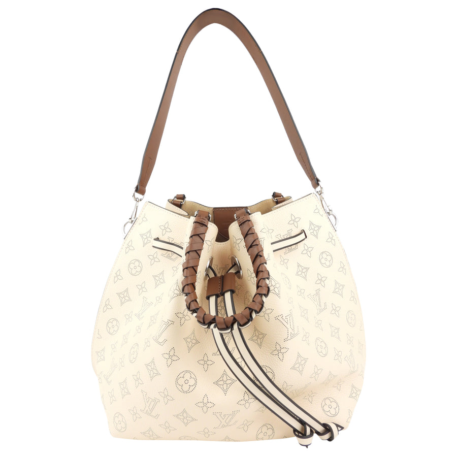 Girolata leather handbag Louis Vuitton Grey in Leather - 32777097