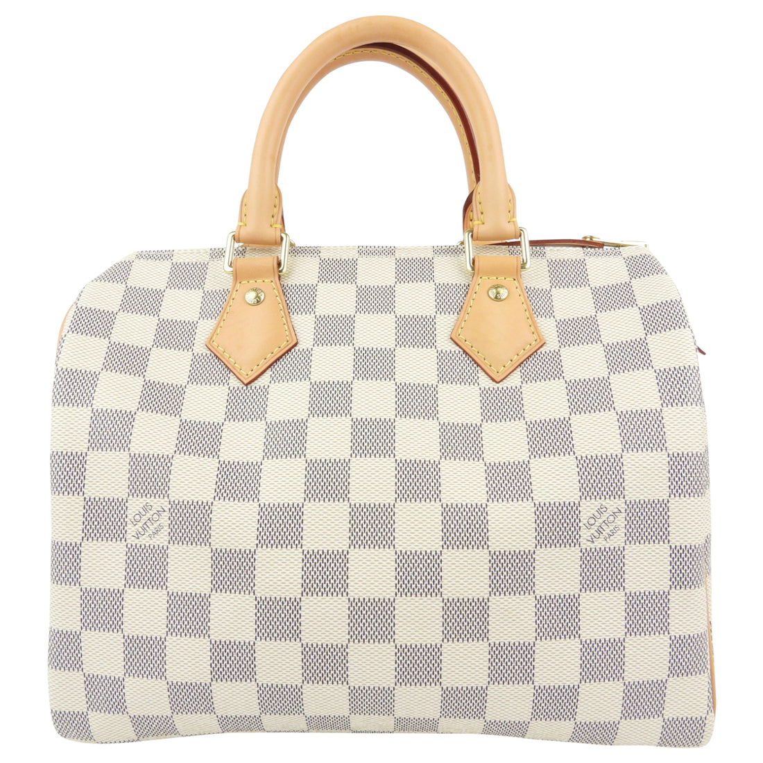 Louis Vuitton White And Beige Damier Azur Coated Canvas